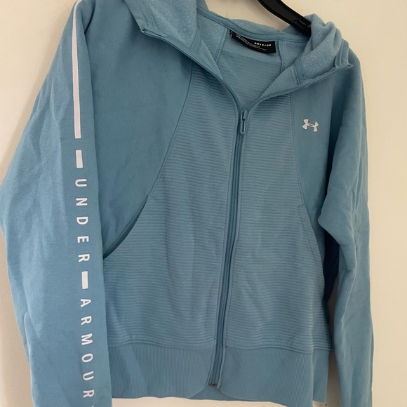 Under Armour Sky Blue Hoodie - Picture 2 of 8